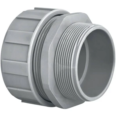 Immagine di HellermannTyton 166 40701 PSR12 S M16 Raccordo a vite del tubo flessibile Grigio 10 mm Piatto 1 pz.