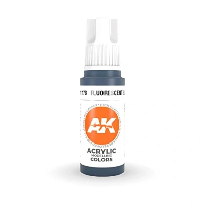 Immagine di AK Interactive 3rd Gen Acrylic Fluorescent Blue 17ml