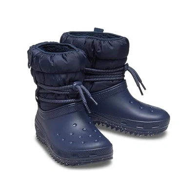 Immagine di Crocs Classic NEO PUFF LUXE BOOT Stivaletti, Donna, Taglia: 36/37, Navy Sintetico / tessuto