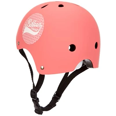 Immagine di Janod Bikloon Helmet For Bike and Balance children Pink with Polka Dots Size S Adjustable 47 54 cm 11 Ventiation Holes from the Age of 3, J03272
