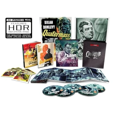 Immagine di Quatermass 2 Limited Collector&#039;s Edition 4K UHD + Blu Ray [Region A &amp; B C]