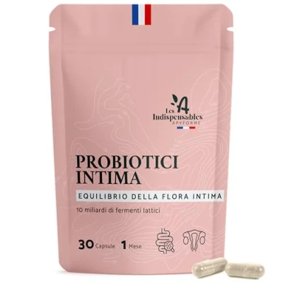 Immagine di Apyforme Probiotici Donna Flora Intima 4 Ceppi Lactobacillus Reuteri, Rhamnosus Crispatus e Acidophilus 30 Capsule Gastroresistenti Probio+