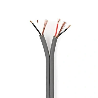 Immagine di NEDIS Cavo audio bilanciato stereo, 2x (2x 0,16 mm2), grigio scuro, 100 m, bobina