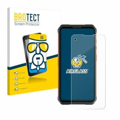 Immagine di brotect Pellicola Protettiva Vetro per Doogee V10 Protezione Schermo [Durezza Estrema 9H, Chiaro]