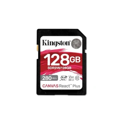 Immagine di KINGSTON 256GB CANVAS REACT PLUS SDXC U3 V60