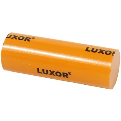 Immagine di LUXOR ARANGE Pasta lucidante ad alta lucentezza, super finitura per oro, argento, platino, bronzo, ottone, rame, lacca, resine, acciaio inox, diametro 30 x 80 mm