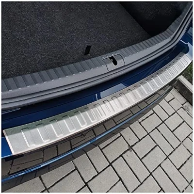 Immagine di tuning art BL991 Protezione paraurti Posteriore per Skoda Octavia 4 Combi 2020 con Bordo, Colore:Argento