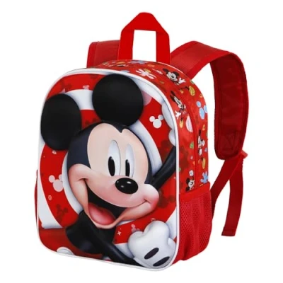 Immagine di Karactermania Mickey Mouse Twirl Small 3D Zainetto per bambini, Taglia: One Size, Rojo