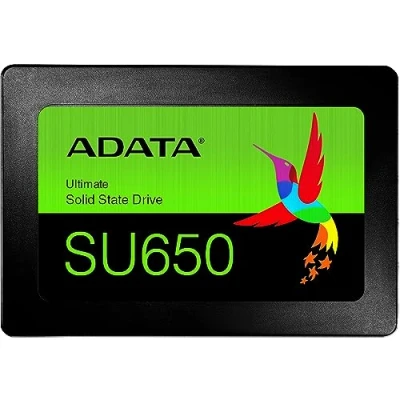 Immagine di ADATA Ultimate SU650, ASU650SS 960GT R Unità a stato solido 2.5&quot;, (520 MB/s, 6 Gbit/s), Nero, 960 GB