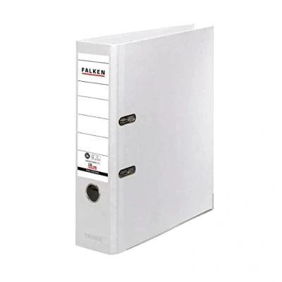 Immagine di Falken Raccoglitore Recycolor DIN A4 Larghezza dorso: 80 mm Bianco 2 archetti 11285897