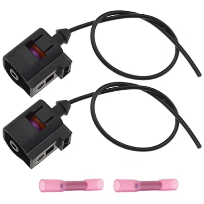 Immagine di the Lord of Tools 2 Pezzi 1 Pin Connettore Sensore Pressione Olio con Filo 1J0973701 Compatibile A3 A4 A5 A6 Golf Jetta