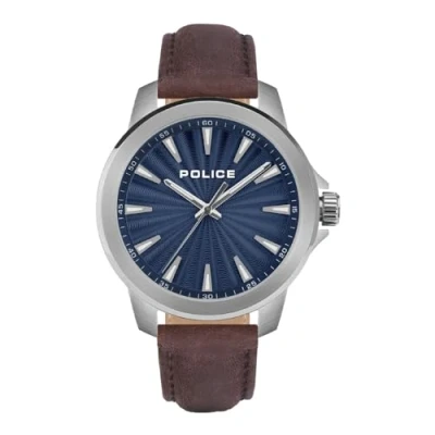 Immagine di Police, Orologio da polso, PEWJA2207803 Mensor, Marrone, (Orologio polso analogico, 44 mm)