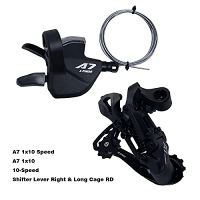 Immagine di CNC Deragliatore Posteriore 10v,MTB Leve Cambio Bici 10 velocità per Shimano/Sram