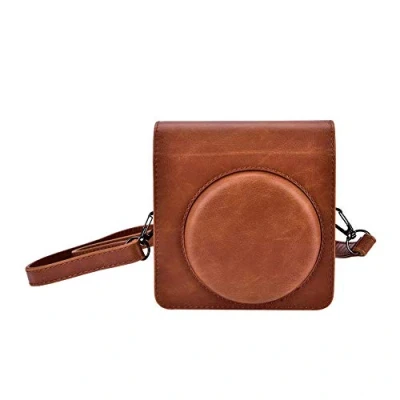 Immagine di EBTOOLS Funda Square Sq6 Vintage Custodia protettiva Morbida in pelle PU con Tracolla per Fotocamera SQ6(marrone)