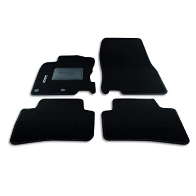 Immagine di Bottari 39069 Set Tappeti Auto su Misura in Moquette per Modello Qashqai dal 2013 ad oggi , Nero, 4 Pezzi