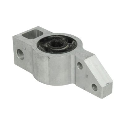 Immagine di FEBI BILSTEIN 38663 Silent Block con supporto inferiore, Assale anteriore Dx, posteriore Alluminio Cuscinetto gomma metallo VOLKSWAGEN: GOLF 6