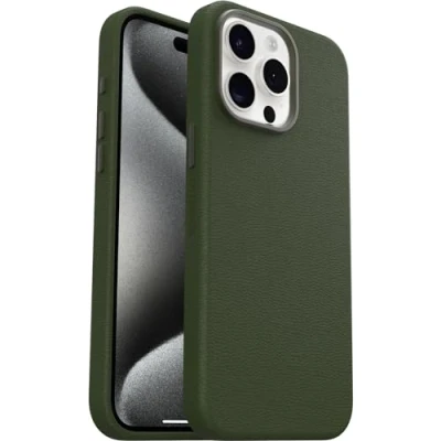 Immagine di Otterbox Symmetry Backcover per cellulare Apple iPhone 15 Pro Max Verde Compatibile con MagSafe