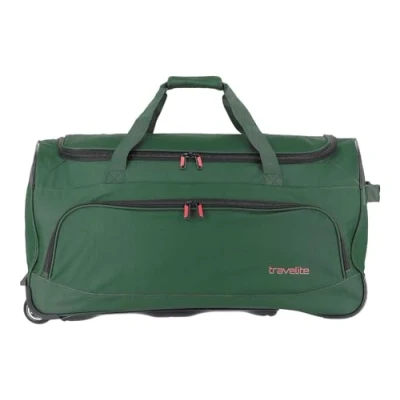 Immagine di Travelite Basics Rollen Borsa da viaggio, Taglia: One Size, Dunkelgrün