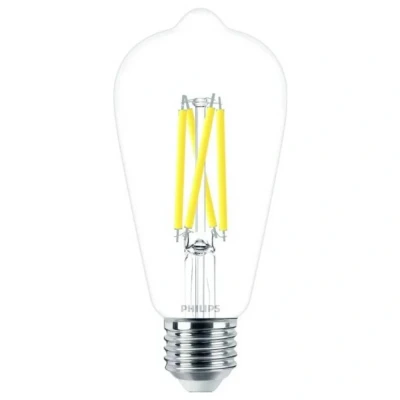 Immagine di Signify 32481700 Lampada ad incandescenza ERP D (A G) E27 Forma di bulbo 5.9 W Bianco caldo (Ø x L) 64 mm 140 1 pz.