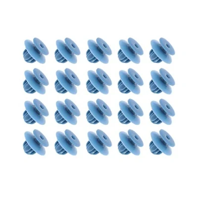 Immagine di Create idea MU000977 MU000588 Clip di fissaggio per pannello porta auto, in plastica, confezione da 20 pezzi, colore: Blu