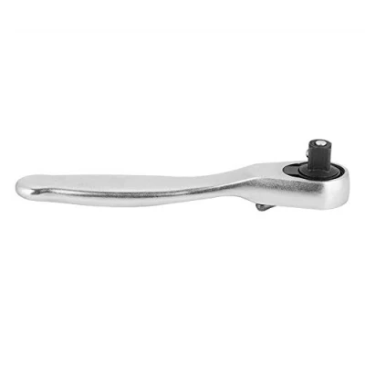 Immagine di Kennso 6,35mm 1/4 &quot;Mini Socket Cratchet e Bit Driver Multi Tool Giravite a cricchetto rapido Chiave esagonaleTorque Quick Batch 72 Denti reversibili Drive Cricchetti(Square Head Wrench)