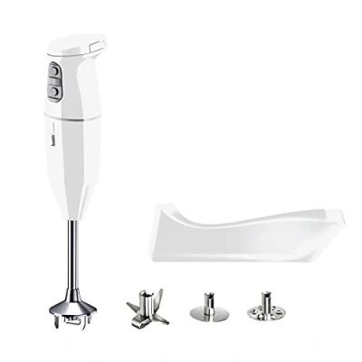 Immagine di Bamix Cordless Hand Blender / Mixer 3 Speeds Plus White