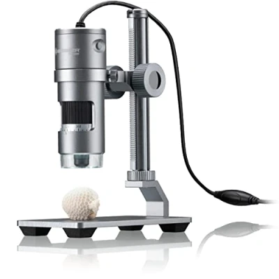 Immagine di Bresser microscopio digitale con luce ad anello LED, DST 1028 connettore USB per PCS, 5,1 MP