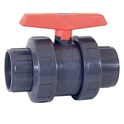 Immagine di Suinga Valvola a sfera in PVC filettata 63 mm. Chiave di passaggio utilizzata tubi polietilene e mm 2&quot;.