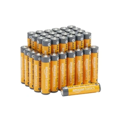 Immagine di Amazon Basics Batterie Alcalino AAA 1.5 Volt, Performance, confezione da 36 (l’aspetto potrebbe variare dall’immagine)