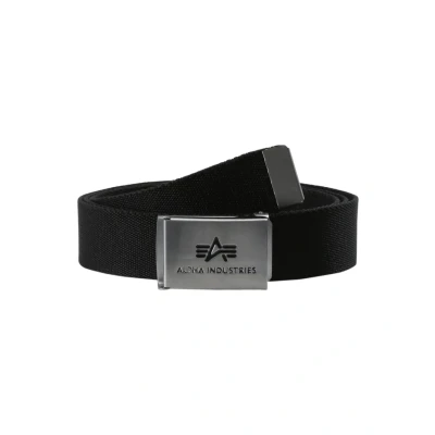 Immagine di Alpha Industries BIG A BELT Cintura, Taglia: One Size, Black