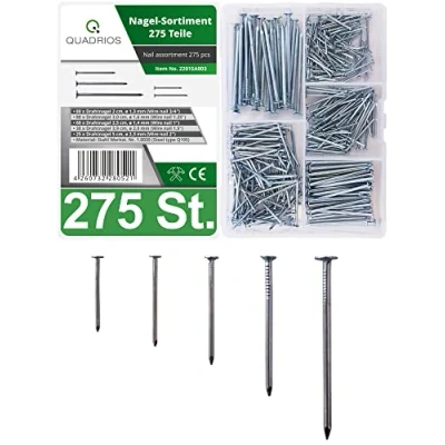 Immagine di Quadrios 2201SA003 Assortimento di chiodi Contenuto 1 KIT