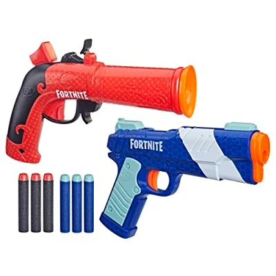 Immagine di Nerf Fortnite Confezione da 2 blaster e 6 dardi Elite in gommapiuma