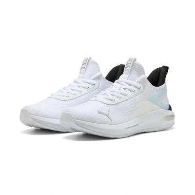 Immagine di Puma Softride ENZO 5 Unisex Scarpe da allenamento white/silvercoloured/black, Taglia: 40.5, White/silver coloured/black Sintetico / tessuto