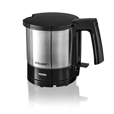 Immagine di cloer Bollitore Elettrico 4720, 2000 W, 7 Cups, 44 Decibel, Acciaio Inossidabile, Nero