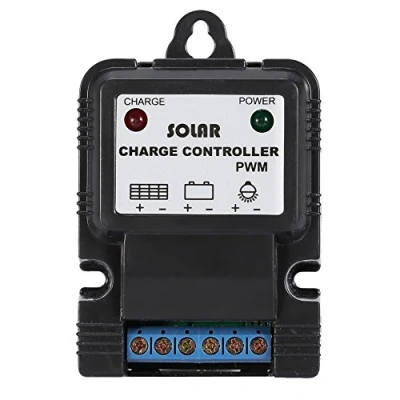 Immagine di Regolatore Di Carica Solare, 6V / 12V 3A Del Caricatore Pannello Solare Con Indicatore LED Protezione Da Sovraccarico 3 Modalità Operative