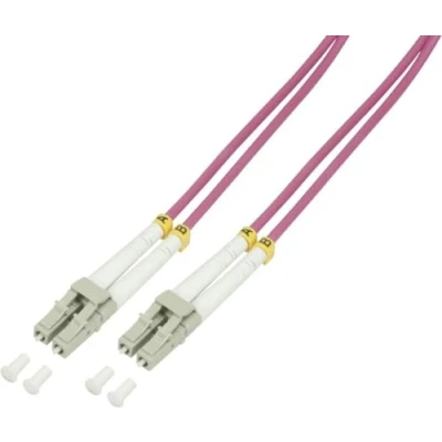Immagine di Cavo LogiLink FP4LC01 Fibra ottica 50/125 µ Multimode OM4 1.00 m