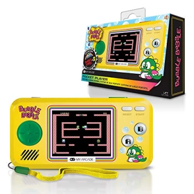 Immagine di POCKET PLAYER BUBBLE BOBBLE 2,75&#039;&#039; (3 GIOCHI IN 1)