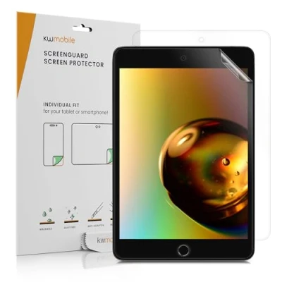 Immagine di kwmobile 2X Pellicola Protettiva Compatibile con Apple iPad Mini 5 (2019) Set Pellicole Touchscreen Antiriflesso e Anti Impronte per Tablet
