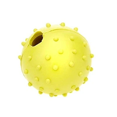 Immagine di Classico per cani in gomma Pimple Ball con campana
