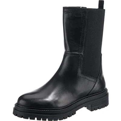 Immagine di Geox D Iridea B ABX Tronchetti, Donna, Taglia: 41, Black Pelle e tessuto