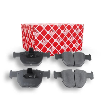 Immagine di FEBI BILSTEIN 116121 Kit pastiglie freno Assale anteriore Predisposto per contatto segnalazione usura con clip pistone LAND ROVER: Range Rover 3