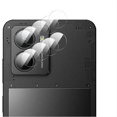 Immagine di GIOPUEY [Super Sottile 4 Pezzi Pellicola Fotocamera Compatibile con HMD Fusion, HD Vetro Temperato [Resistente ai Graffi] Protezione per Fusion