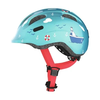 Immagine di ABUS Smiley 2.0 Casco Per bambini bicicletta ragazze e raga, Turchese, Taglia S