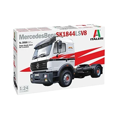 Immagine di Italeri 1/24 Italia 3956 Mercedes Benz SK 1844 LS V8, Scala 1:24, Model Kit, Modello in Plastica da Montare, Modellismo, Multicolore, 1/24, IT3956
