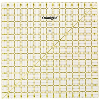 Immagine di Prym 15x15 Tappetino a griglia, Cotone, Trasparente, Giallo e Nero, 15&quot; x