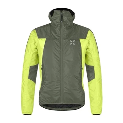 Immagine di MONTURA Skisky 2.0, Giacca isolante da Uomo, adatta per escursionismo, alpinismo e arrampicata (IT, Testo, XL, Regular, Verde Salvia/Verde Lime)