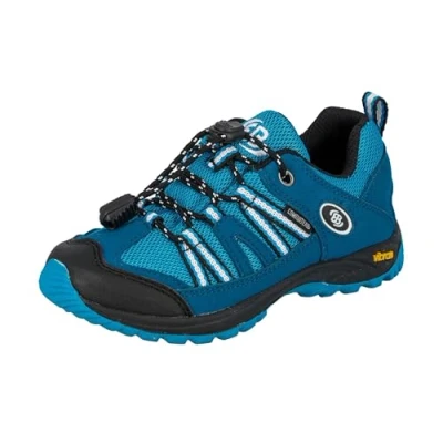 Immagine di Brütting Ohio Low, Scarpe da Arrampicata Basse, Unisex Bambini e ragazzi, Blu Blau Weiss Weiss, 41 EU