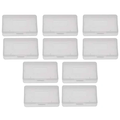 Immagine di Deror Custodia da Gioco, Confezione 10 Pezzi con Cartuccia Trasparente Anti Polvere per Nintendo Game Boy Advance GBA