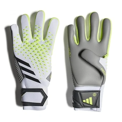 Immagine di adidas Performance Predator Goalkeeper COM Unisex Guanti da portiere, Taglia: 9, White/lucid lemon/black