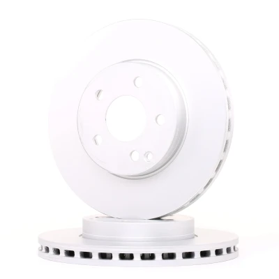 Immagine di ATE 24.0128 0176.1 Disco freno 295,0 28,0 5 112,0 ventilato rivestito legato /ad alto tenore di carbonio con bulloni/viti